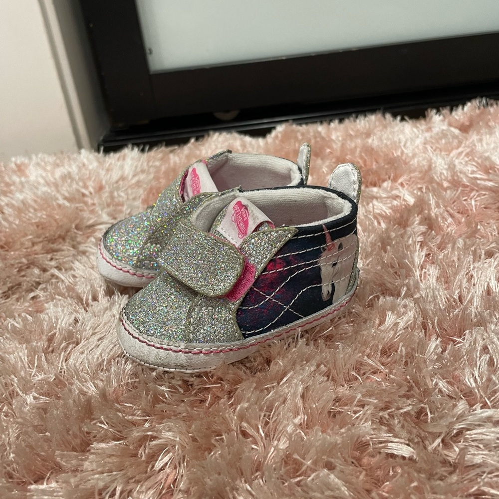 Baby girl Unicorn Glitter Vans
